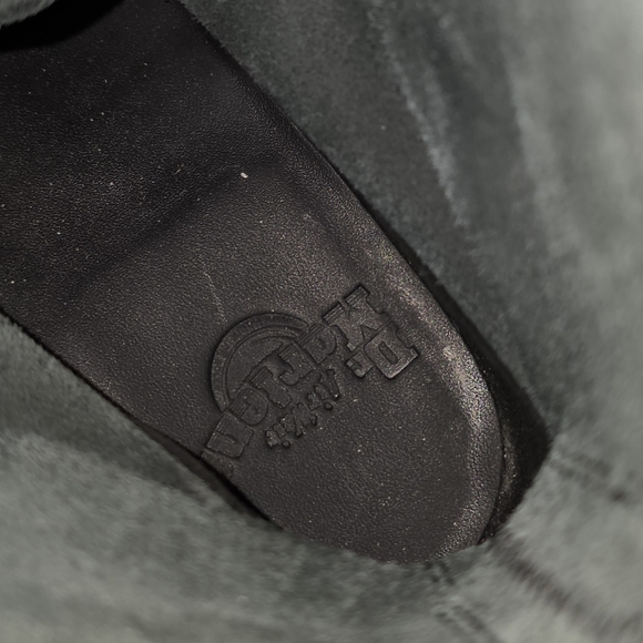 Dr Martens Molly Combat Boots High Top Shoes Boots Leather Black Womens 9 Grunge - Picture 8 of 10